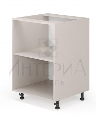 Тумба прямая 450x520x820, универсальная, 1 полка, без ящиков